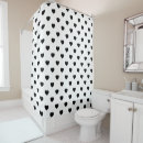 Search for black heart shower curtains Cute