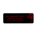 Search for adult return address labels Skull
