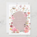 Search for fairy garden baby shower invitations Magical garden party