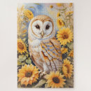 Search for barn owl puzzles Flowers