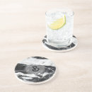 Search for black and white marble coasters Modern