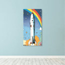 Search for launch canvas prints Rocket