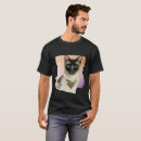 Search for siamese cat tshirts Portrait
