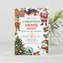 Search for movie night christmas invitations Pajama party