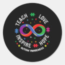 Search for autism love stickers Neurodiversity