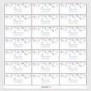 Search for blue white flowers stickers Bride