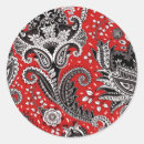 Search for white paisley stickers Bohemian