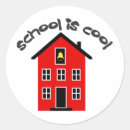 Search for school is cool stickers Education