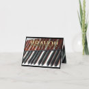 Search for classy music cards Piano