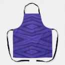 Search for purple background aprons Geometric