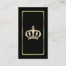 Search for king queen business cards Princess