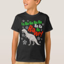 Search for christmas boys tshirts T rex