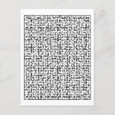 Search for maze postcards Fun