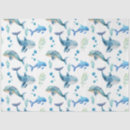 Search for whale tissue paper Blue