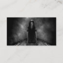 Search for halloween business cards Macabre