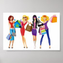 Search for shopping girl posters girls