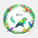 Search for tropical bird stickers Flowers