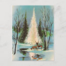 Search for christmas tree postcards Retro