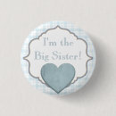 Search for new big sister badges Baby shower