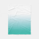 Search for teal ombre blankets Turquoise