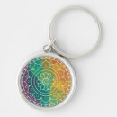 Search for flower mandala key rings Modern