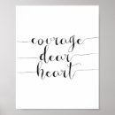 Search for courage posters Modern