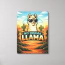 Search for cute llama canvas prints Funny