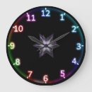 Search for neon clock clocks Black