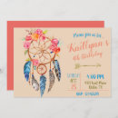 Search for dreamcatcher invitations Watercolor