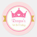 Search for princess baby shower tiara crown stickers Girl