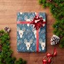 Search for christmas eve wrapping paper Reindeer