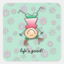 Search for the good life stickers Sweet