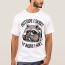 Search for raccoon tshirts Humor