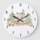 Search for woodland nursery clocks Forest