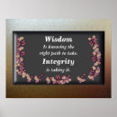 Search for integral posters Wisdom