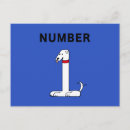 Search for number one postcards Cute