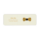 Search for bow tie return address labels Birthday