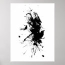 Search for black splatters posters Paint