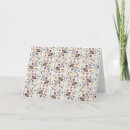 Search for colourful floral pattern cards Blue
