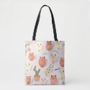 Search for animal pattern tote bags Cartoon