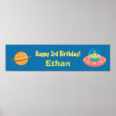 Search for space birthday party posters Galaxy