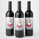Search for corgi wine labels Merry christmas