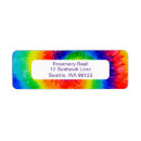 Search for psychedelic return address labels Hippie