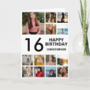 Search for sweet 16 birthday cards Photo collage