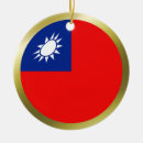 Search for taiwan christmas tree decorations Taiwanese flag