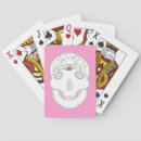 Search for sugar skull playing cards Flowers