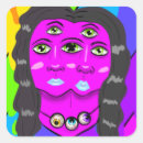 Search for alien eye stickers Weird