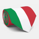 Search for italian flag ties Europe
