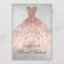 Search for sparkle dress invitations Rose gold