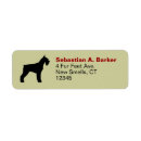 Search for schnauzer return address labels Breed